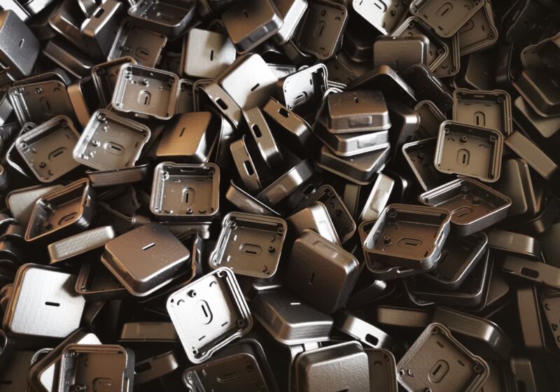 SLS műanyag 3D nyomtatással készült alkatrész 2